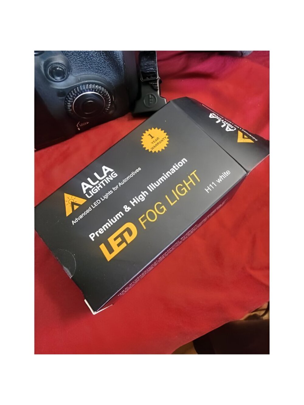 Lighting Super Bright H8 H11 LED Fog Lights Bulbs or DRL, 6000K Xenon White